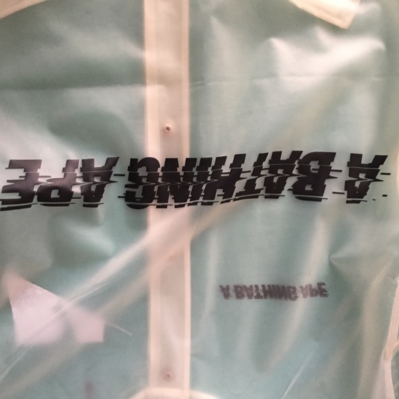 Clear Hoodie Jacket Mens - Bathing Ape - Picture 3 of 7